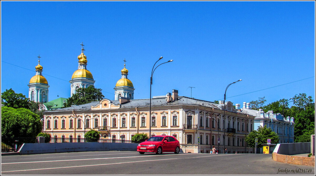 На Ново-Никольском мосту. - Любовь Зинченко 