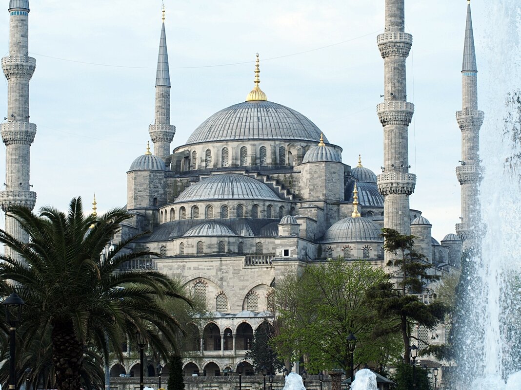 Стамбул, Голубая мечеть Мечеть Султанaхмет - wea *