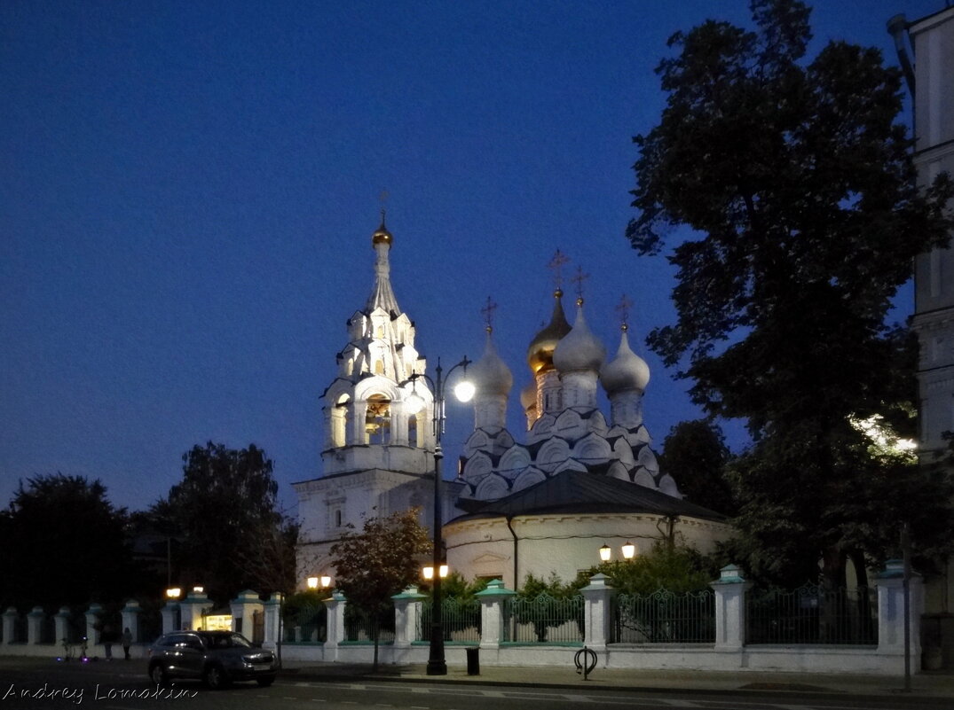 Храм в Пыжах в Москве