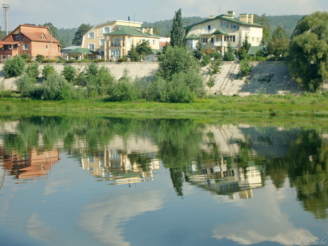 Волга, берег, отражение - Raduzka (Надежда Веркина)