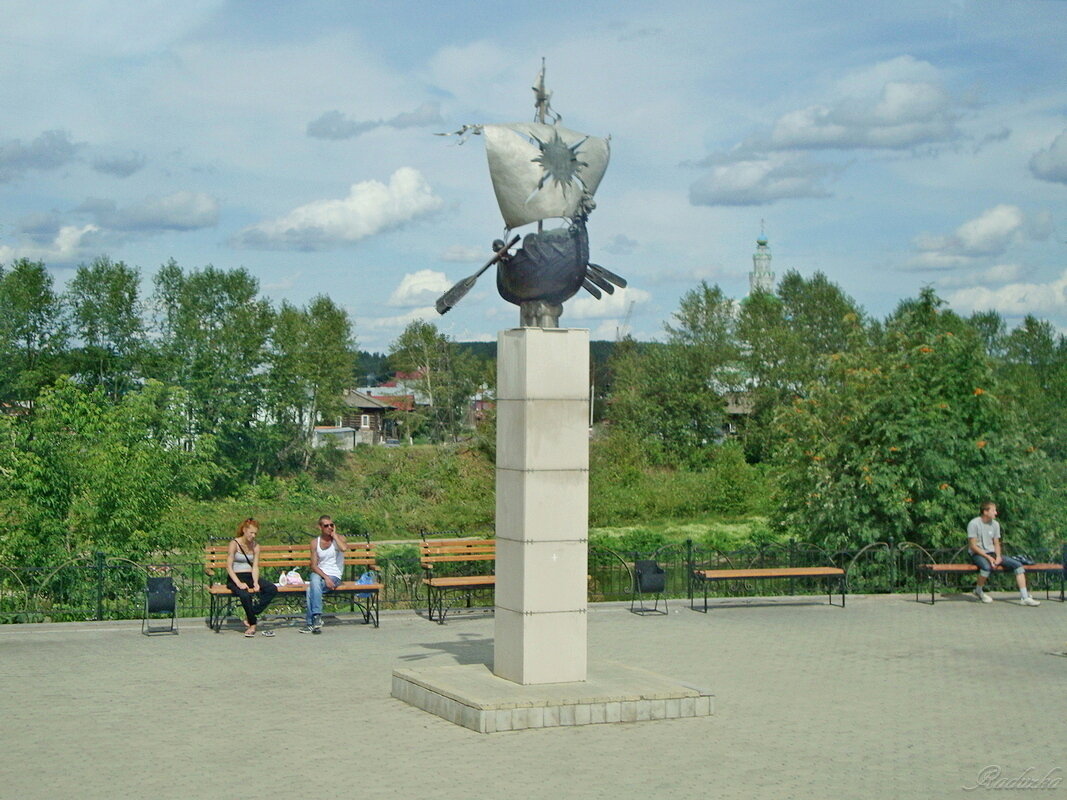 Памятник первопроходцам - Raduzka (Надежда Веркина)