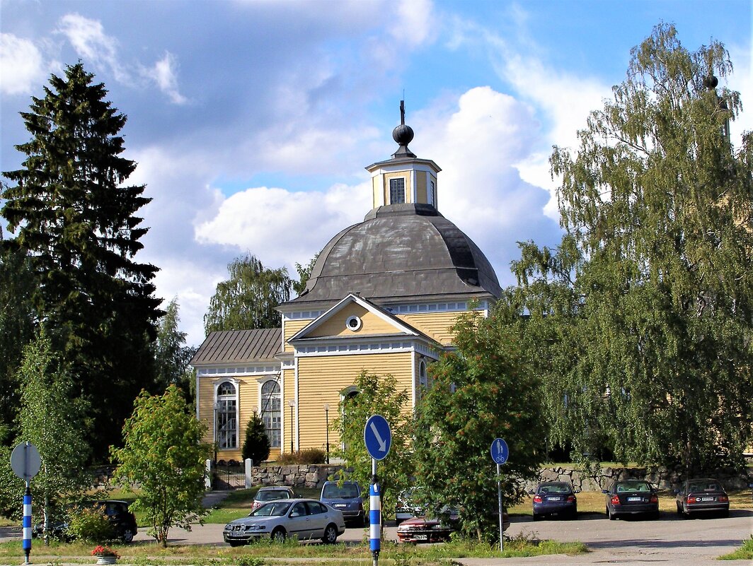 Деревянная церковь в Тайпалсаари. Финляндия. - Валерий Новиков
