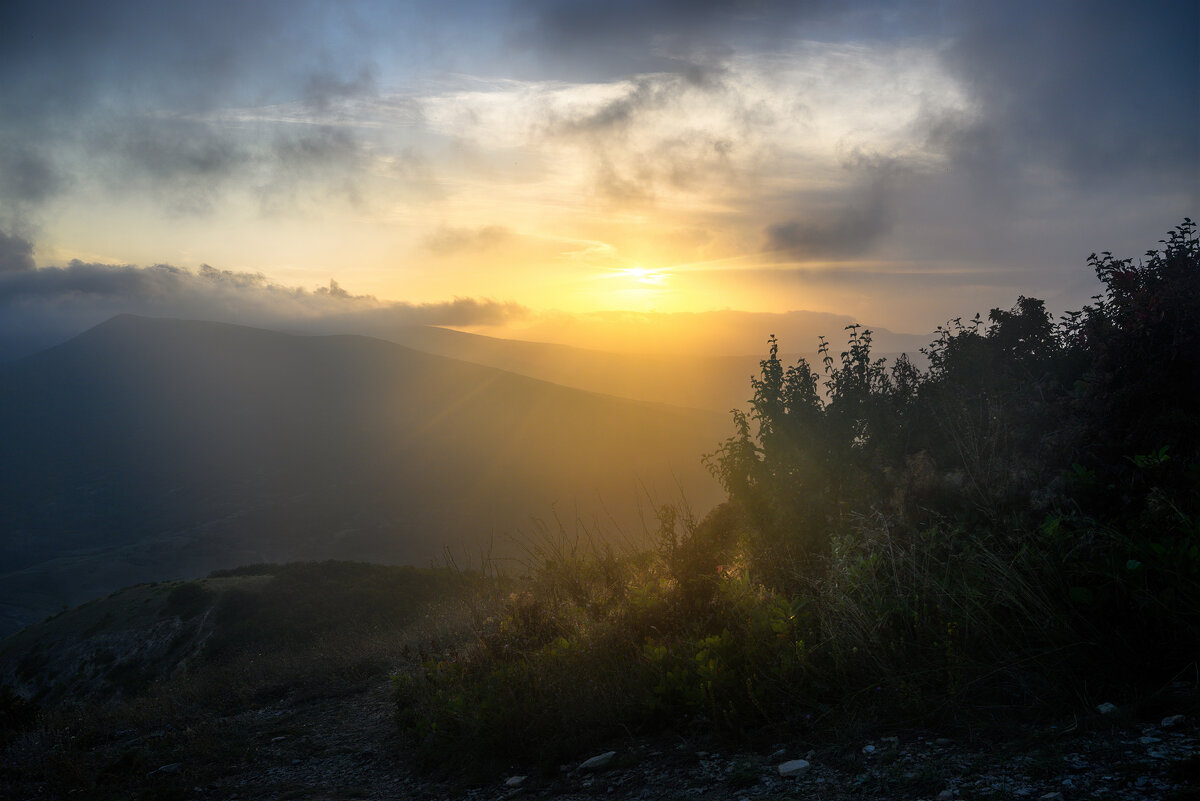 Закат на горе Коклюк - Валерий VRN