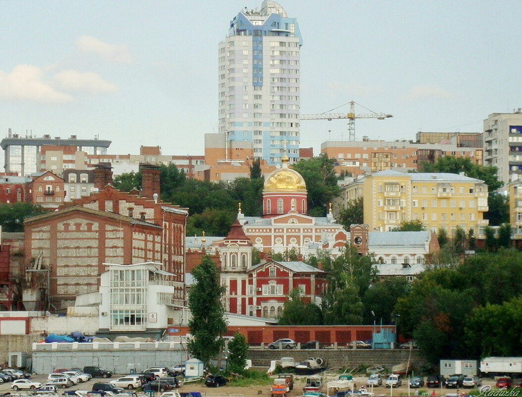 Вид с Волги на Церковь женского монастыря - Raduzka (Надежда Веркина)