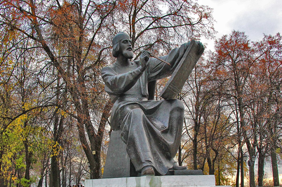 Памятник Андрею Рублёву - Nina Karyuk