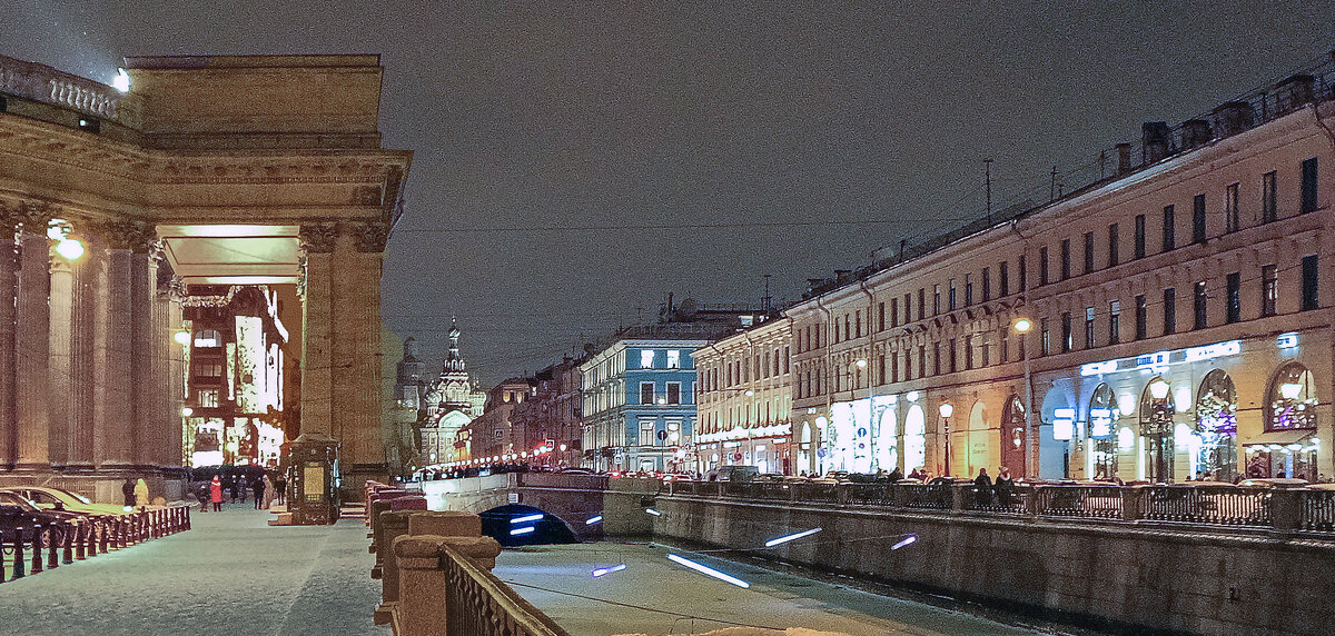 Спас-на-крови, Канал Грибоедова и Казанский мост в предвкушении Нового года - Стальбаум Юрий 