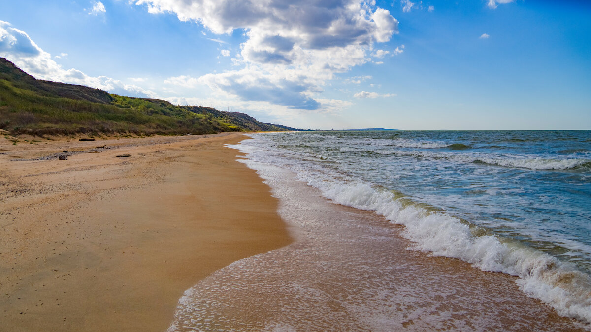 Азовское море на внедорожнике дикий пляж