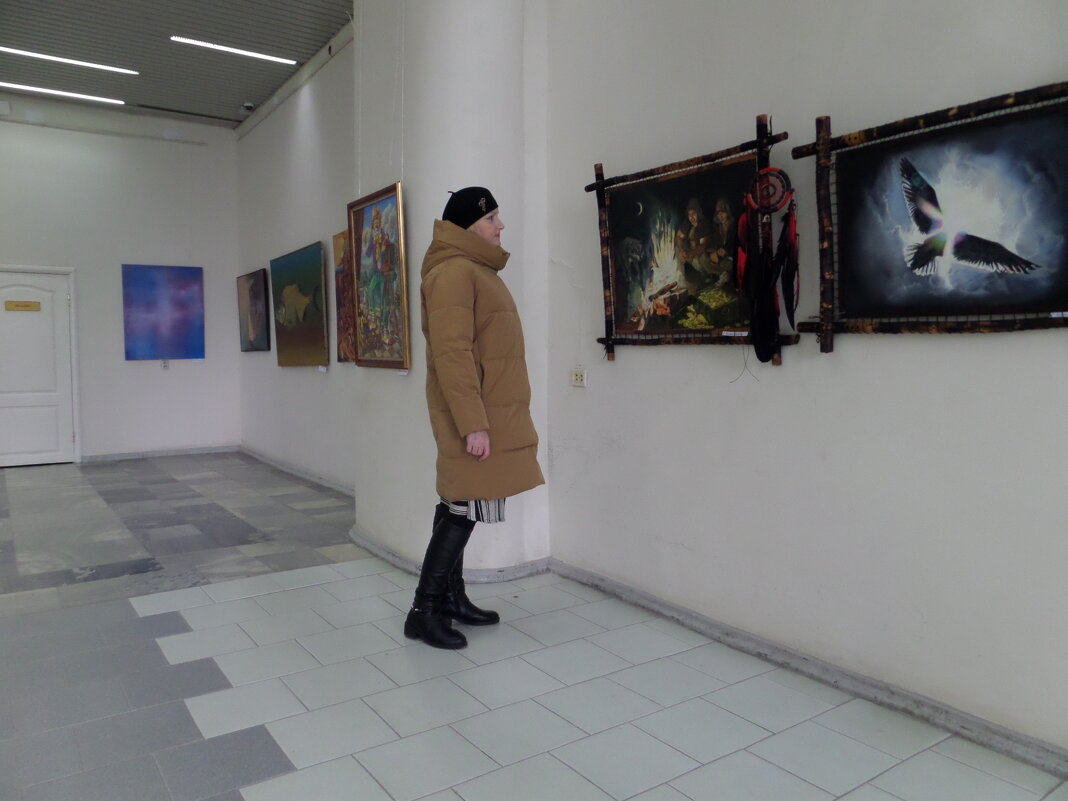 На выставке "По стопам Малевича" - MarinaKiseleva 