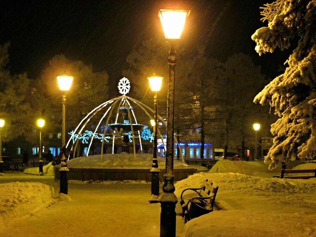 Зимний фонтан - Лидия 