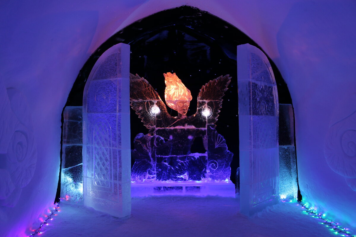 Ледяные дворцы снежной пещеры - Ольга 