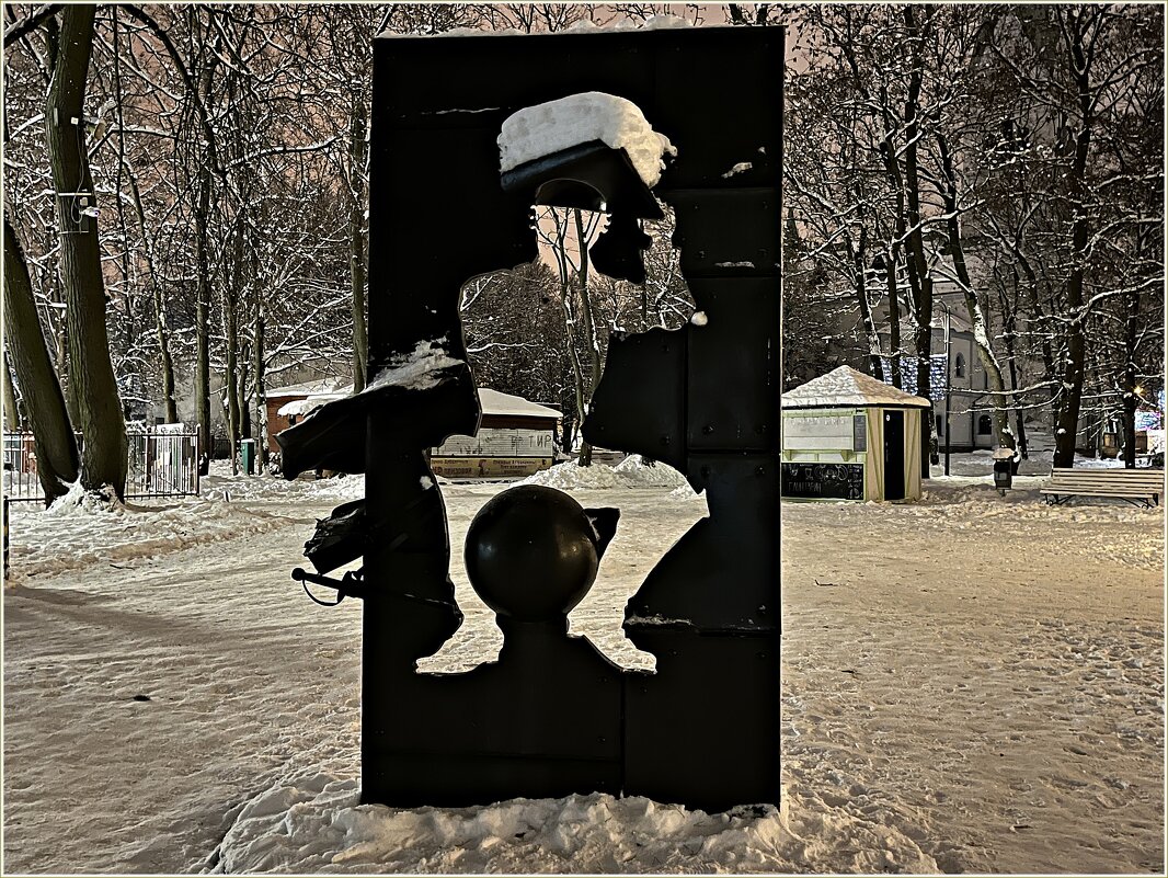 Памятник барону Мюнхгаузену. - Валерия Комова
