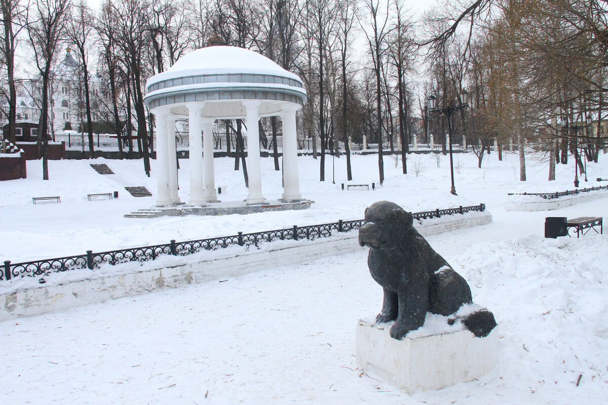 В Райском саду зимой. г. Пермь. - Евгений Шафер