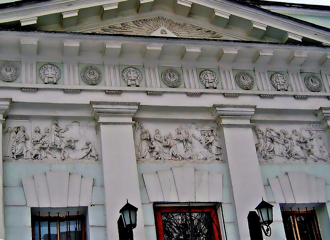 Южный фасад храма Святителя Николая в Котельниках (Москва) - Ольга Довженко
