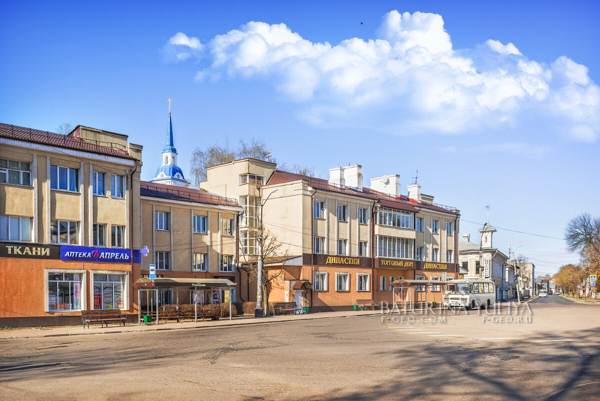 Торговые здания в Кинешме - Юлия Батурина