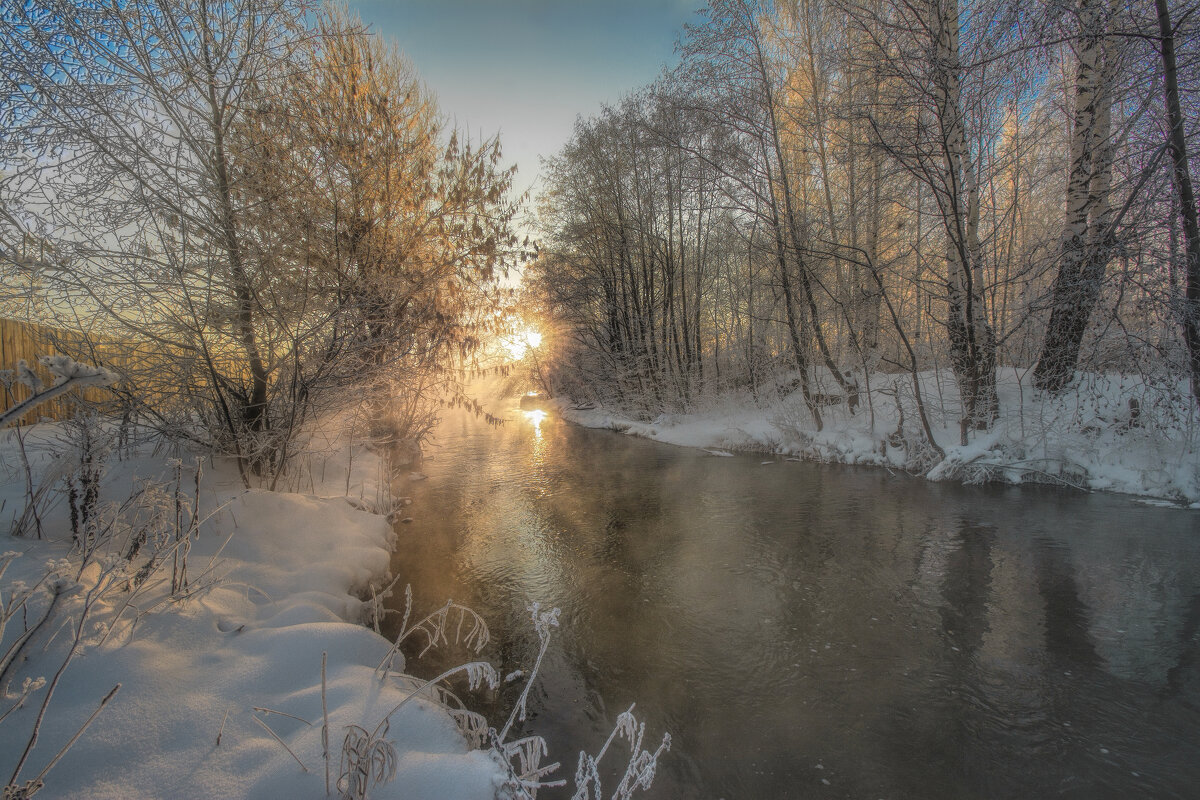 Рассвет на речке - Vladimbormotov 