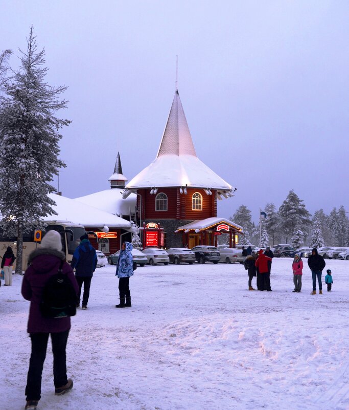 Резиденция Санта-Клауса в Лапландии - ГЕНРИХ 