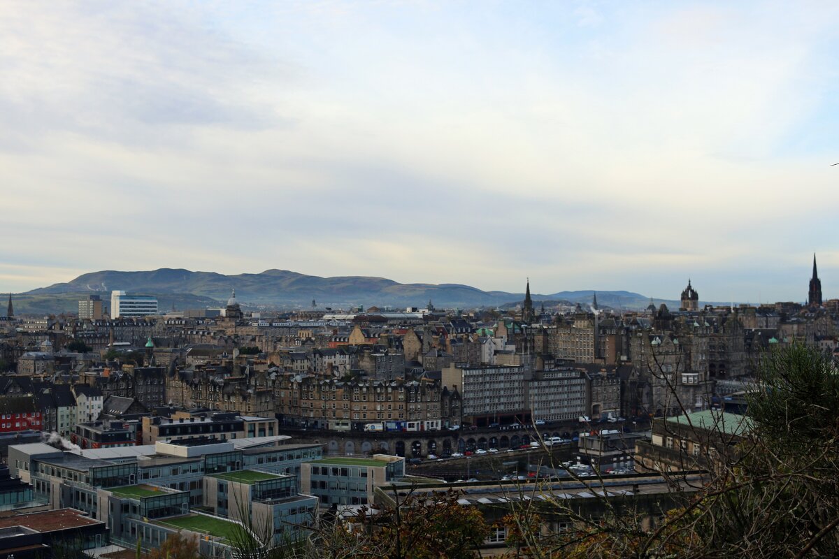 Вид на Эдинбург с Калтон-Хилл - Ольга 