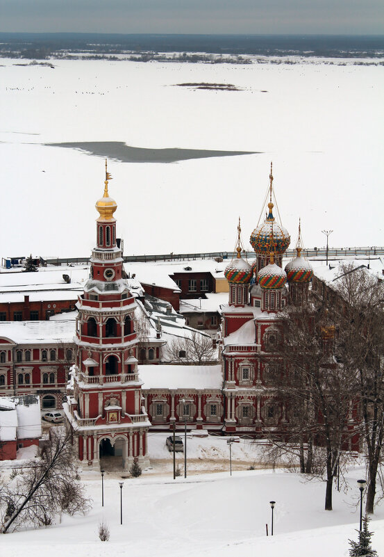 Вид с Дятловых гор на Строгановскую церковь - Владимир 57