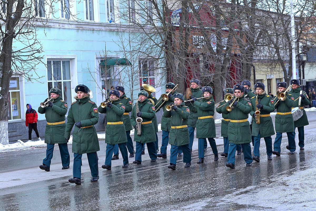 Военный оркестр - Юрий Гайворонскiий