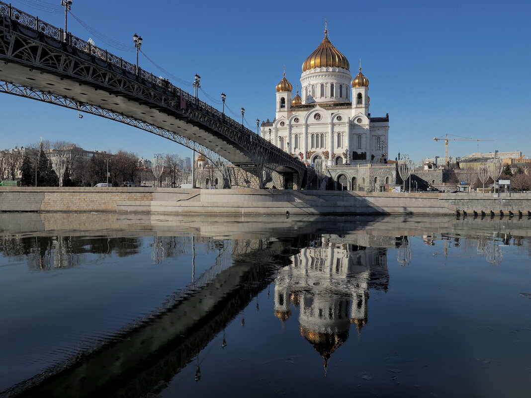 Патриарший мост и Храм Христа Спасителя - Евгений Седов