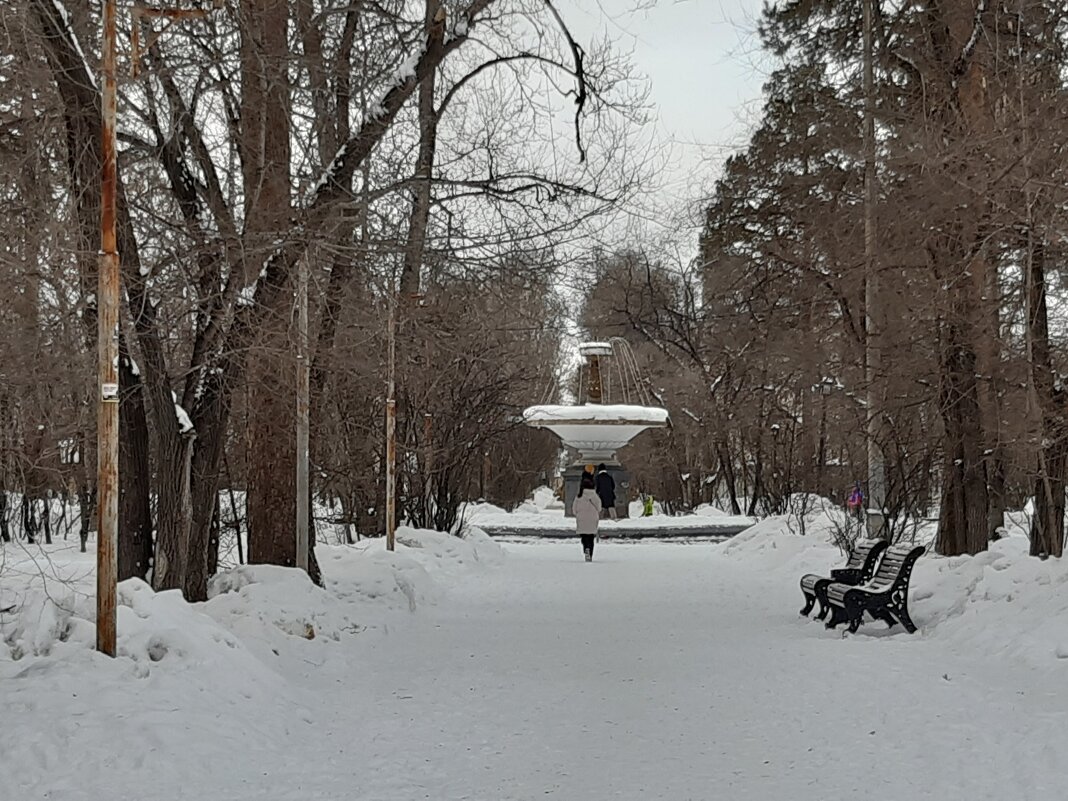 Город зимой - Галина Минчук