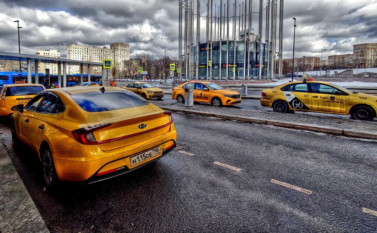 Яндекс такси арт
