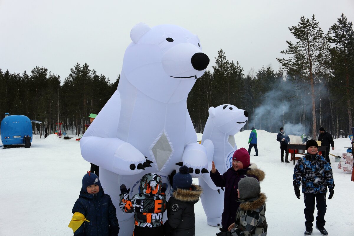 На фестивале снежных скульптур - Ольга 
