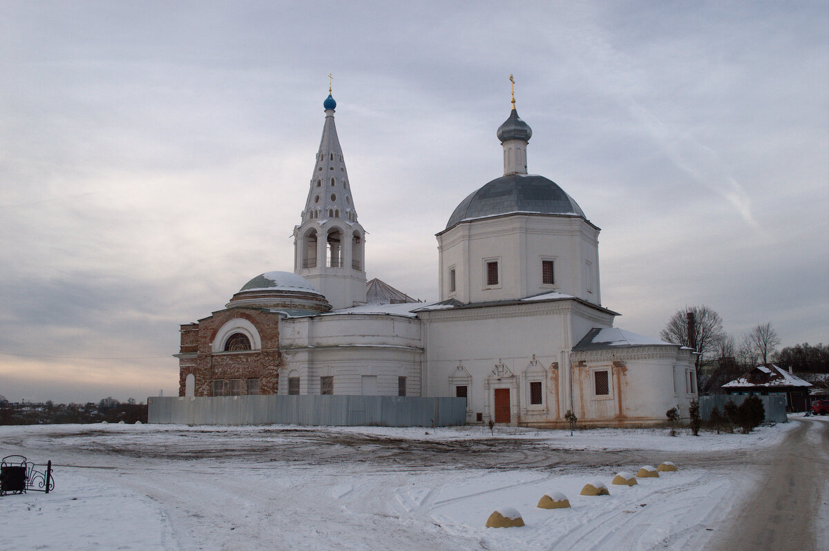 Троицкий собор зима - Марина Кушнарева