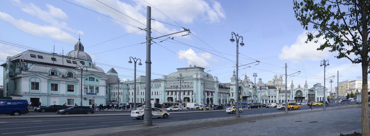 Площадь Тверская застава. Белорусский вокзал - Oleg4618 Шутченко