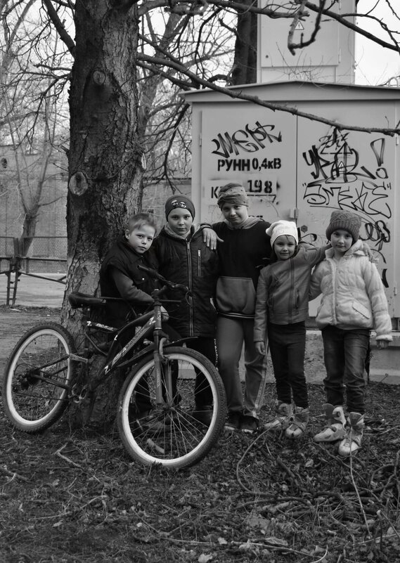 Фотосессия с велосипедом - Евгения 