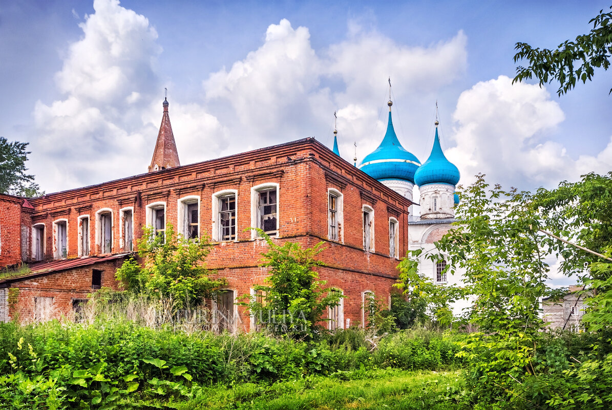 Старое здание и купола Благовещенского собора - Юлия Батурина