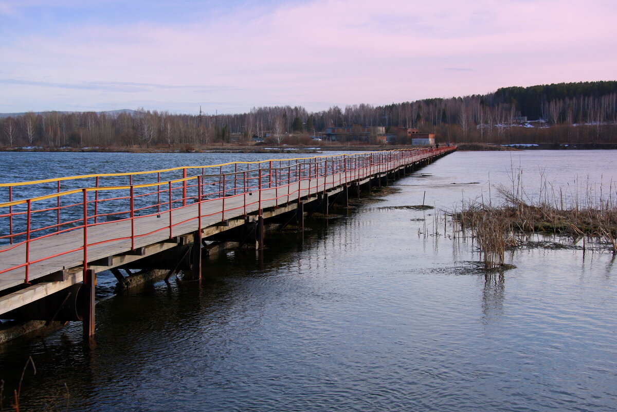 Верхний Тагил,мост через водохранилище - Нэля Лысенко
