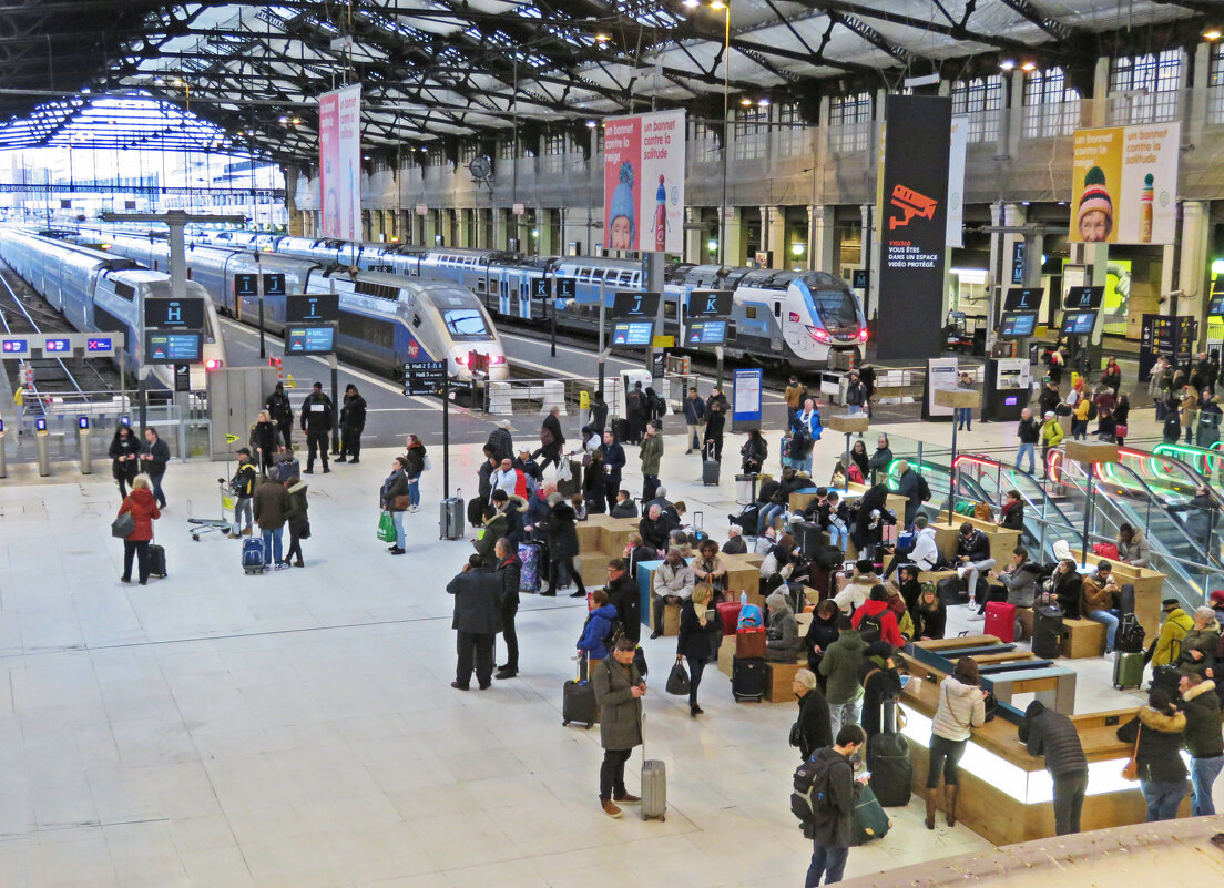 Лионский вокзал  (Gare de Lyon) - ИРЭН@ .