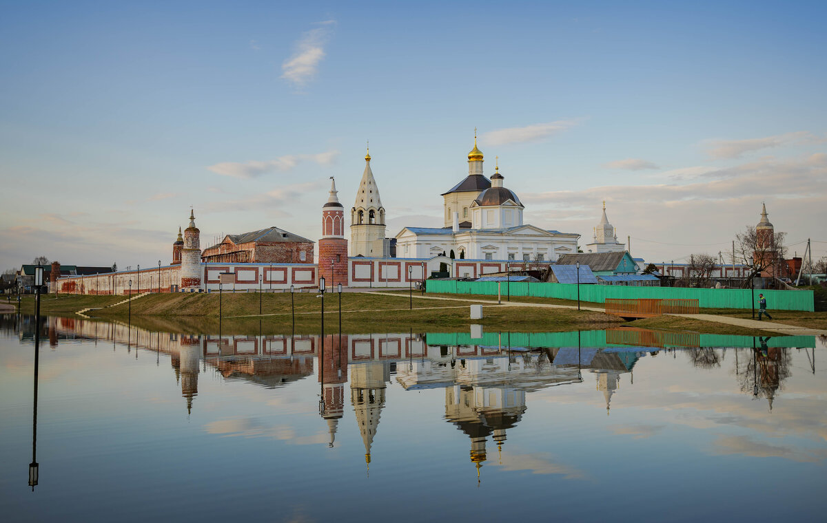 Бобренев монастырь, Коломна. Разлив Москвы реки - Зореслав Волков