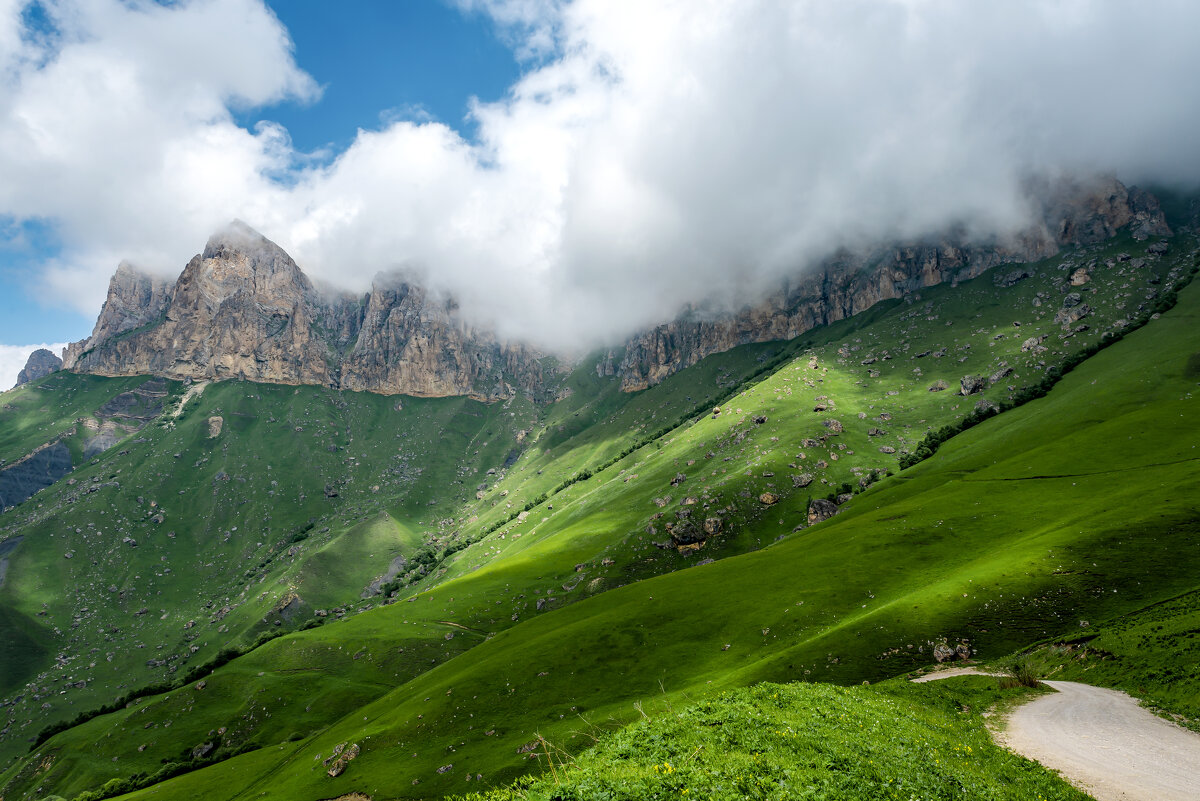 верхняя балкария горы