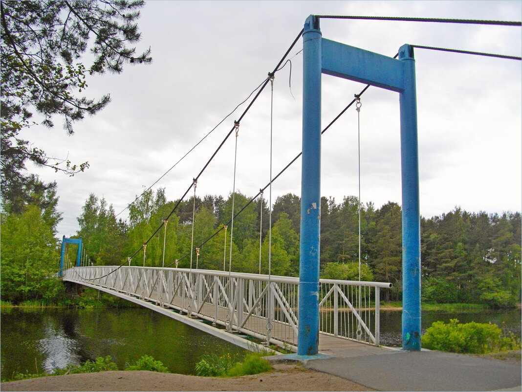 Навесной мост через Коваш. - Лия ☼