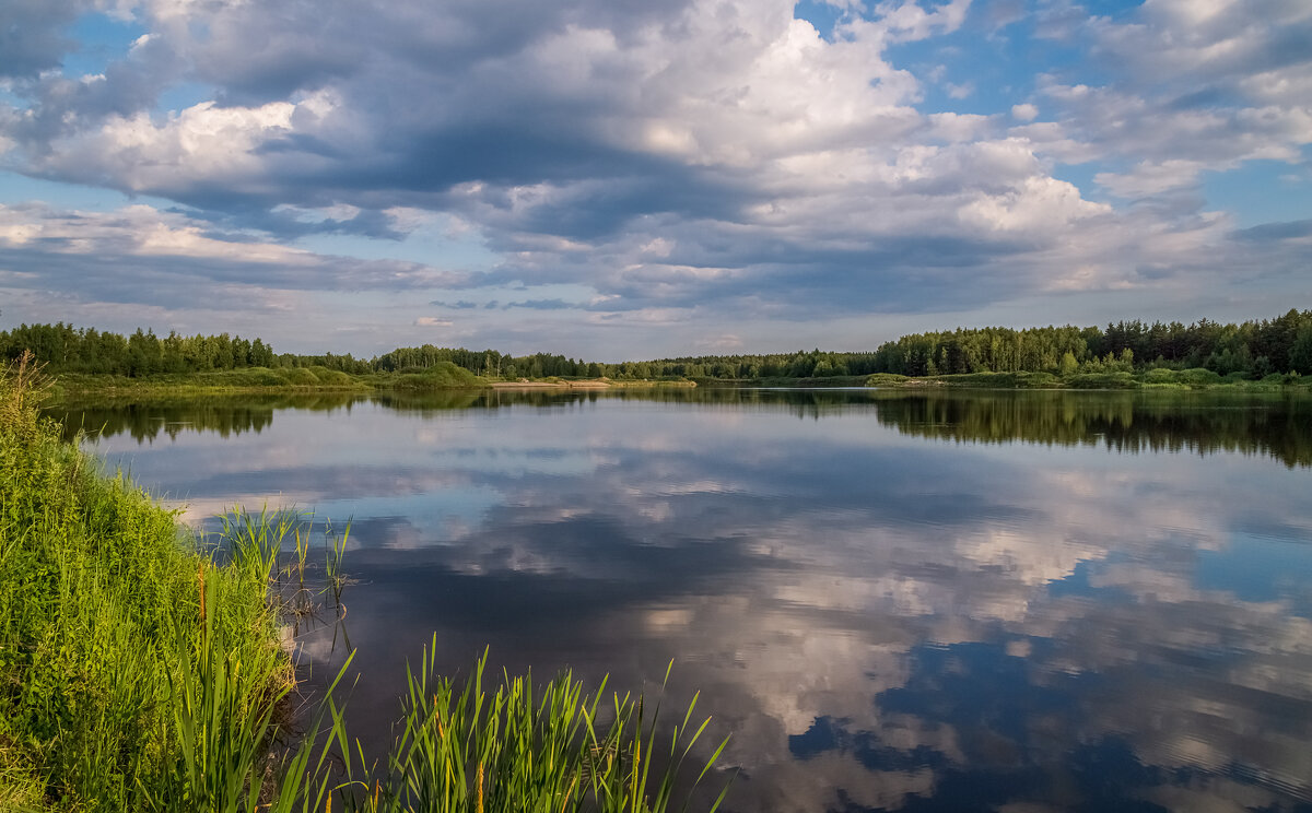 Озеро, облака и ..... #03 - Андрей Дворников
