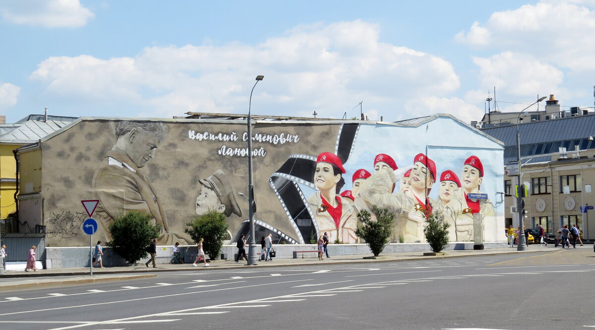 Граффити на Таганской площади. Москва. - Елен@Ёлочка К.Е.Т.