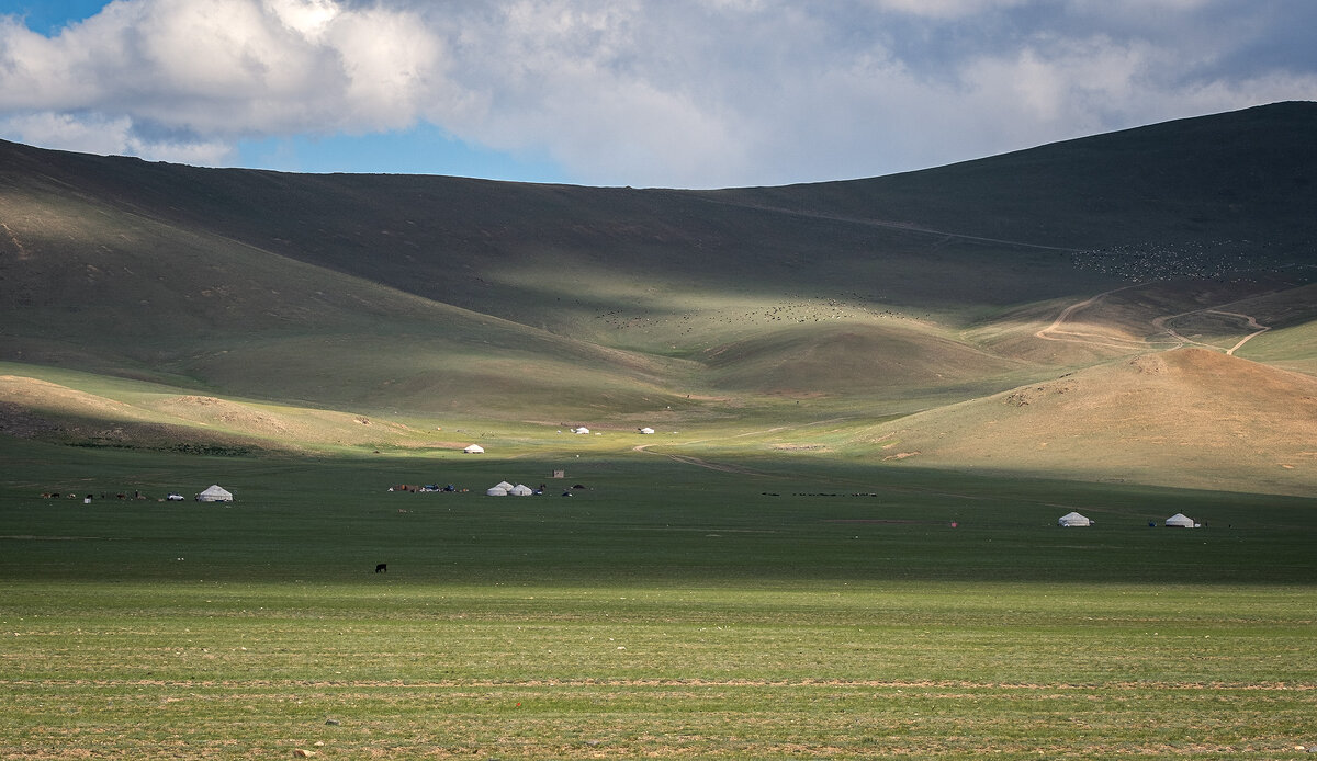 Монголия. Бескрайние просторы и стада - Galina 