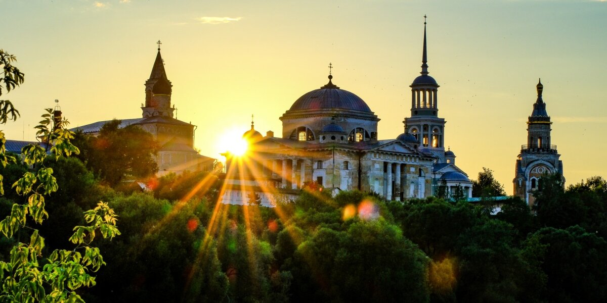 Закат на Борисоглебский монастырь - Георгий А