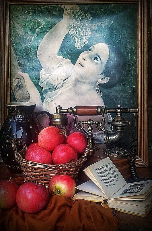 Август....Время винограда и яблок.... - TAMARA КАДАНОВА