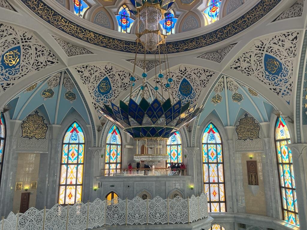 В мечети - Ирэн 