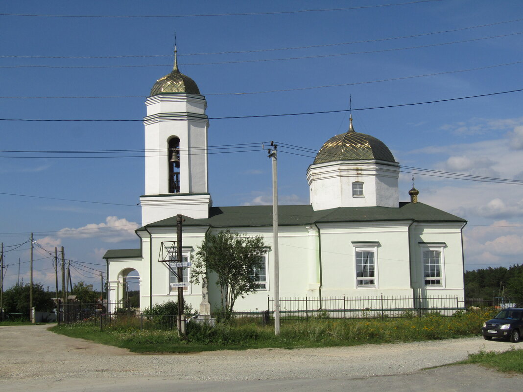 Церковь в Кунгурке. - Иван Обожин