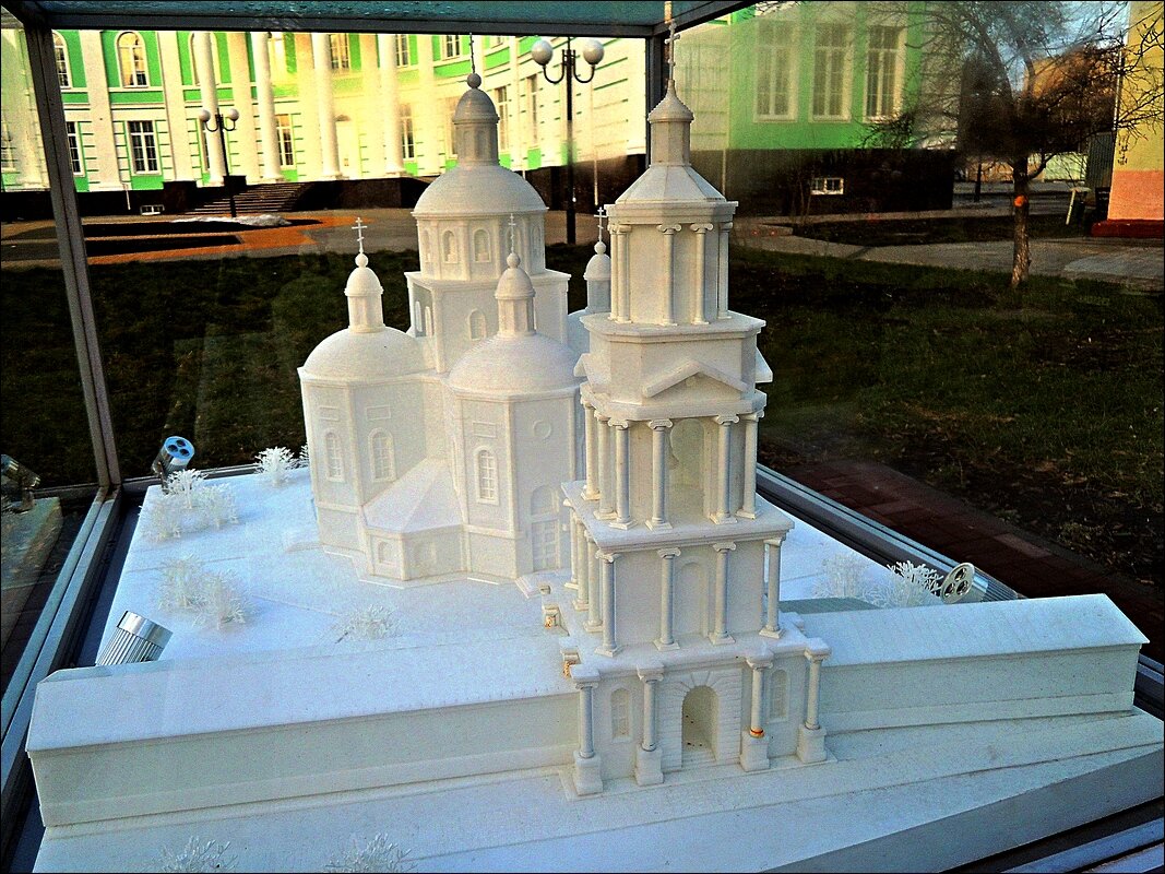 макет Свято - Троицкого собора - Сеня Белгородский