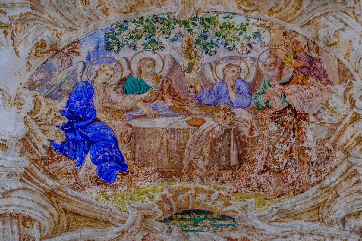 Фреска в Алексеевском монастыре (2) - Георгий А