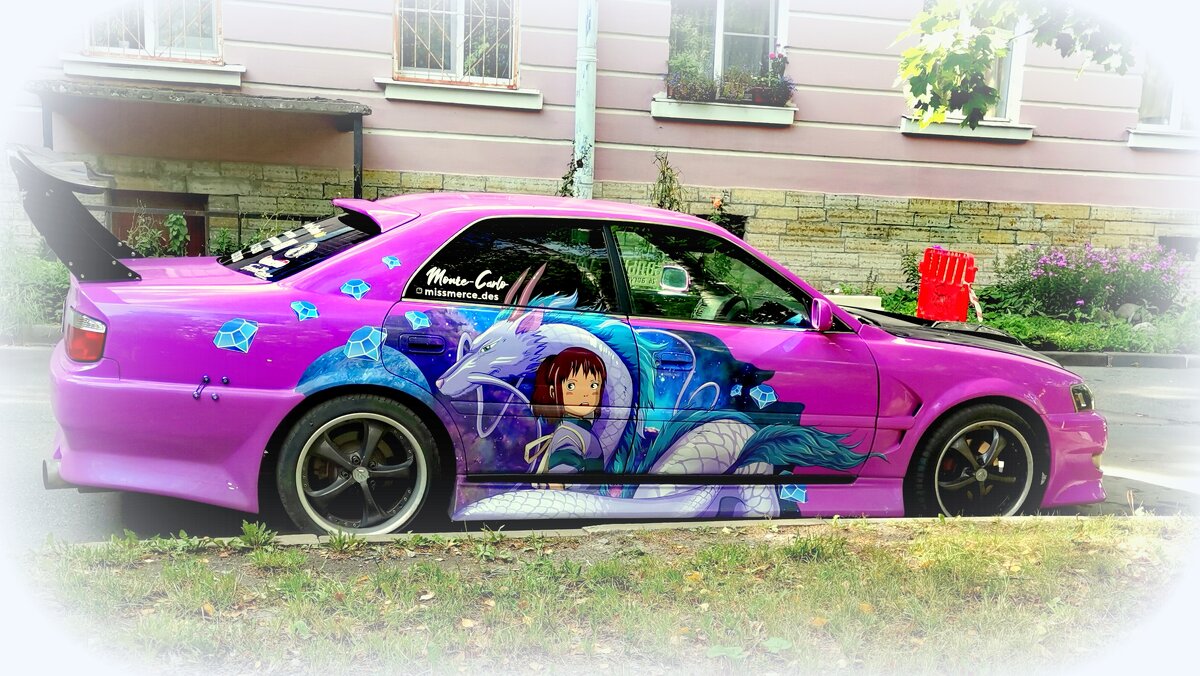 Машина любителя японского аниме ... - Сергей 