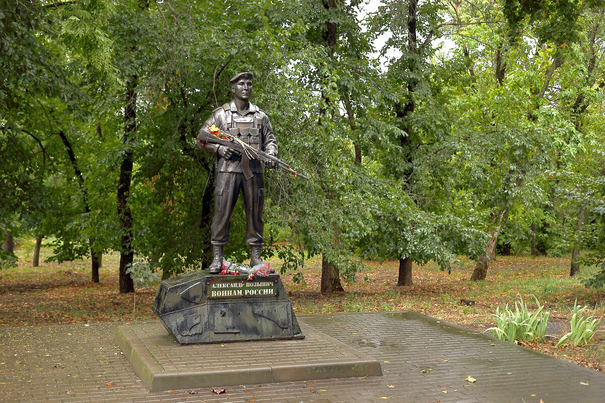 Памятник земляку - Юрий Гайворонскiий