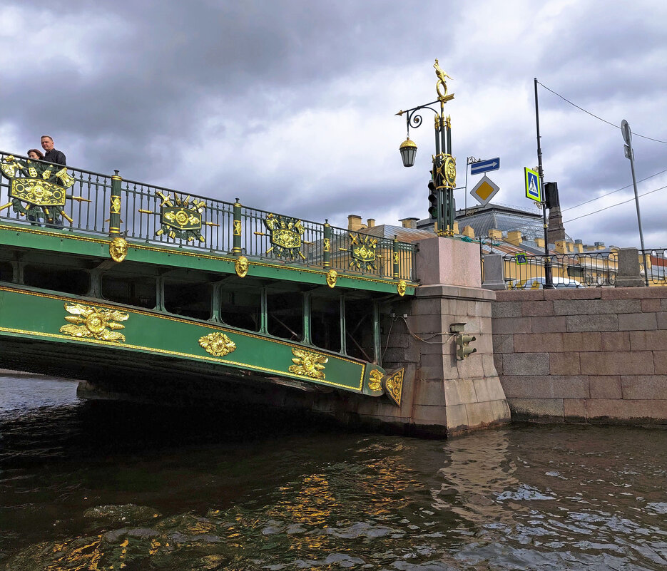 Пантелеймоновский мост с воды - Ирина Румянцева