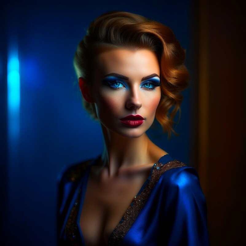 in blue.. - Кристи 