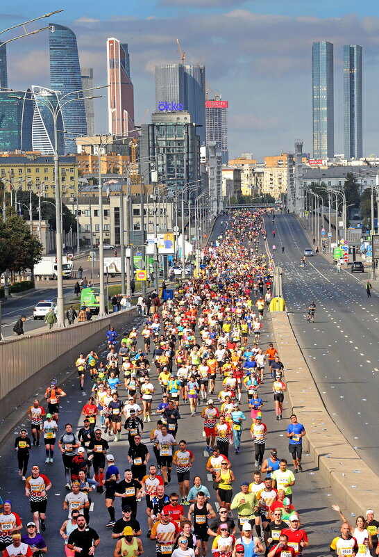 Московский марафон 17 сентября - Михаил Бибичков